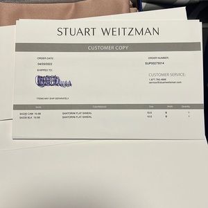 Stuart weitzman Santorini sandals sz 10.5